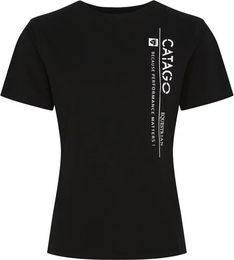 Produktbild von Catago Nimal T-Shirt für Damen aus Baumwolle Schwarz Größe L