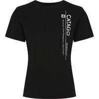 Produktbild von Catago Nimal T-Shirt für Damen aus Baumwolle Schwarz Größe L