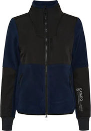 Produktbild von Catago Norma Reitjacke für Damen aus Fleece in Schwarz und Blau Größe XS