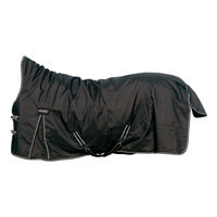 Produktbild von CATAGO Outdoordecke Justin Pferdedecke für Ponys in Schwarz - 135 cm