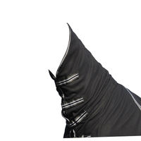 Produktbild von CATAGO Pferdedecke Fleecedecke mit Halsteil Schwarz 125 cm - 125 cm