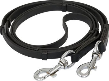 Produktbild von Catago Pferdezügel aus Leder in Schwarz