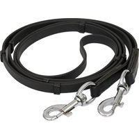 Produktbild von Catago Pferdezügel aus Leder in Schwarz
