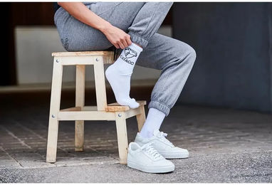 Produktbild von Catago Polly Reitsocken für Damen aus Baumwolle Weiß Größe 37/40