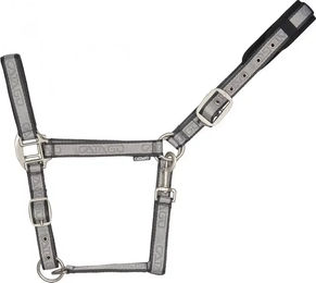 Produktbild von Catago Pony Halfter aus Stoff in Grau
