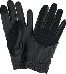 Produktbild von Catago Reithandschuhe Damen Hybrid Sommer Schwarz Taille 11