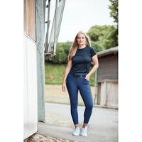 Produktbild von Catago Reithose Rihanna Damen Full Grip Blau Größe 44