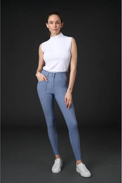 Produktbild von Catago Reithose Rihanna Full Grip Damen Blau Größe 46