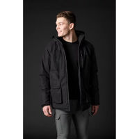 Produktbild von Catago Reitjacke Bruce für Herren Schwarz Waterproof Winter Polyester Größe M