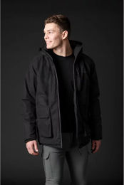 Produktbild von Catago Reitjacke Bruce für Herren Schwarz Waterproof Winter Polyester XL