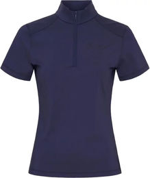 Produktbild von Catago Reitpolo Thelma Damen Reitshirt aus Nylon Blau XS
