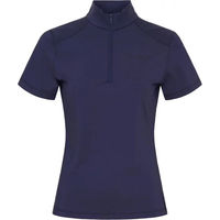 Produktbild von Catago Reitpolo Thelma Damen Sommer Reitshirt Blau Größe L