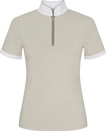 Produktbild von Catago Reitshirt Damen Nice Beige Größe L
