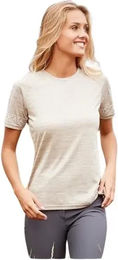 Produktbild von Catago Reitshirt Damen Riga Beige XL