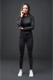 Produktbild von Catago River Reithose Damen Full Grip Schwarz 3XL