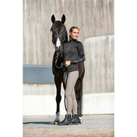 Produktbild von Catago River Reitleggings für Damen mit Full Grip und Gürtelschlaufen Braun XS