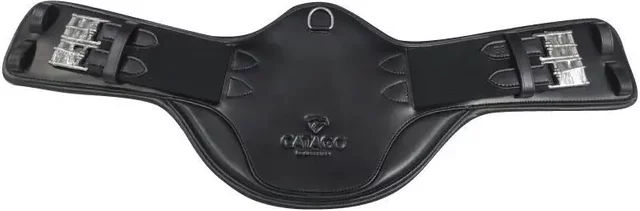 Produktbild von Catago Sattelgurt aus Leder in Schwarz 45 cm