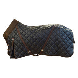 CATAGO Stalldecke für Pferde in Schwarz/Braun - 500 g – Bild 1 von 4