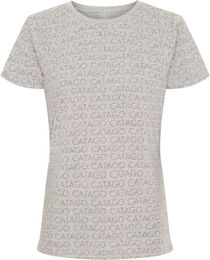 Produktbild von Catago T-Shirt Timo Logo für Damen in Grau Größe L