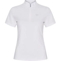 Produktbild von Catago Turnierpolo Damen Ankara Reitshirt Weiß Nylon Größe L