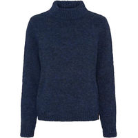 Produktbild von Catago Valerie Rollkragenpullover Damen aus Wolle Blau XS