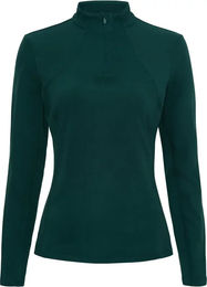 Produktbild von Catago Violetta Reitshirt Damen Winter Fleece Lila Grün Größe M