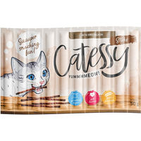 Produktbild von Catessy Crunchy Sticks Lachs Sparpaket 150 x 5 g - 150 x 5 g