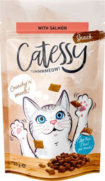 Produktbild von Catessy Knabber-Snack für Katzen mit Lachs 5 x 65 g - 5 x 65 g