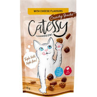 Produktbild von Catessy Knuspersnacks Leckerli mit Geflügel und Fisch 15 x 65 g - 15 x 65 g