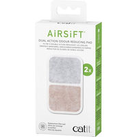 Produktbild von Catit AiRSiFT Dual Action Selbstreinigendes Katzentoilettenzubehör 2er-Pack