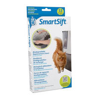 Produktbild von Catit biologisch abbaubare Einlagen für die SmartSift Katzentoilette Weiß Größe L