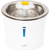 Produktbild von Catit Blumentrinkbrunnen aus Edelstahl für Katzen und Hunde - 3 l