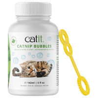 Produktbild von Catit Catnip Seifenblasen-Spielzeug für Katzen mit kanadischer Katzenminze 142 ml - 142 ml