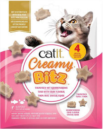 Catit Creamy Bitz Katzenleckerli Thunfisch und Krabbengeschmack 4 x 12 g – Bild 1 von 1