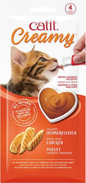 Catit Creamy Flüssiger Snack Paste Atlantik-Lachs für Katzen 4 x 10 g – Bild 1 von 2