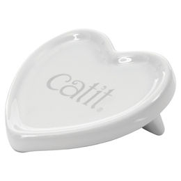 Catit Creamy Futternapf aus Keramik in Herzform für Katzen – Bild 1 von 12