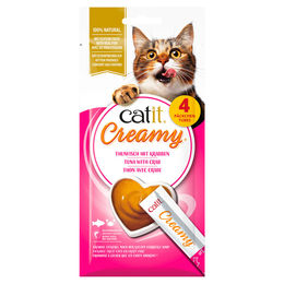 Catit Creamy Katzen-Leckerli Thunfisch mit Krabbe 4 x 10 g – Bild 1 von 1