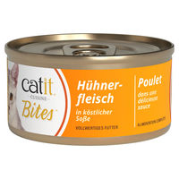 Produktbild von Catit Cuisine Bites Huhn Katzenleckerli für erwachsene Katzen 75 g
