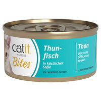 Produktbild von Catit Cuisine Bites Thunfisch Katzenleckerli für erwachsene Katzen 75 g