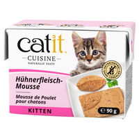 Produktbild von Catit Cuisine Kitten Mousse Huhn und Pute getreidefrei glutenfrei 90 g