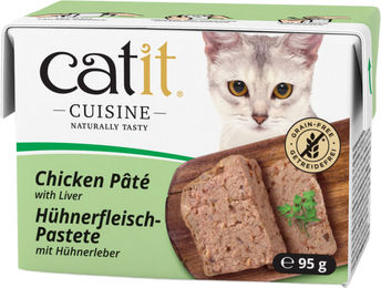 Catit Cuisine Paté Huhn mit Leber für Katzen ohne Zucker 95 g - 95 g – Bild 1 von 2