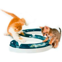 Produktbild von Catit Design Senses Play Circuit Spielschiene für Katzen mit Ball aus Kunststoff