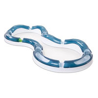 Produktbild von Catit Design Senses Super Roller Elektrische Spielschiene für Katzen in Blau aus Kunststoff