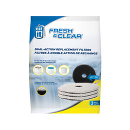 Catit Ersatzfilter mit Aktivkohle für Fresh & Clear Trinkbrunnen 3er-Pack – Bild 1 von 4