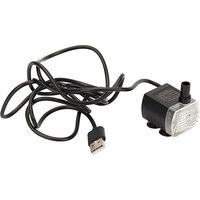 Produktbild von Catit Ersatzpumpe mit LED für Katzen Trinkbrunnen in Schwarz aus Kunststoff