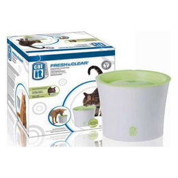 Catit Fresh+Clear Trinkbrunnen für Katzen 3L Grün – Bild 1 von 1