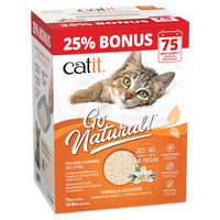 Produktbild von Catit Go Natural! Katzenpflanzenstreu Erbsenstreu Vanille 7 kg