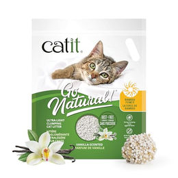 Catit Go Natural! Klumpendes Katzenstreu aus Bambus mit Vanilleduft 1,4kg – Bild 1 von 6