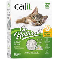 Produktbild von Catit Go Natural Klumpendes Katzenstreu aus Bambus mit Vanilleduft 3,6 kg
