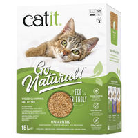 Produktbild von Catit Go Natural! Unparfümierte Holzeinstreu aus FSC-zertifiziertem Holz 15 l